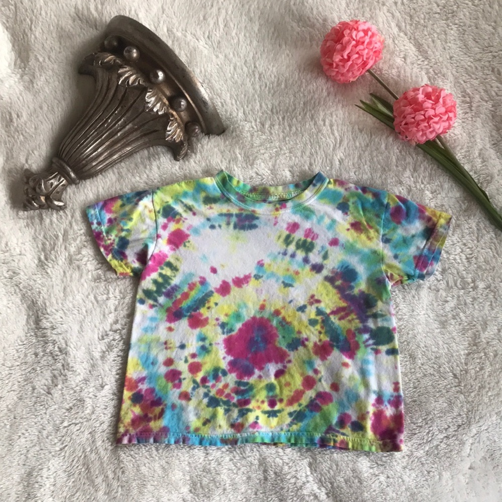 💝 10/$10 💝 100% Cotton Kid’s Tie Dye Faded Glory Size S  (6-8)